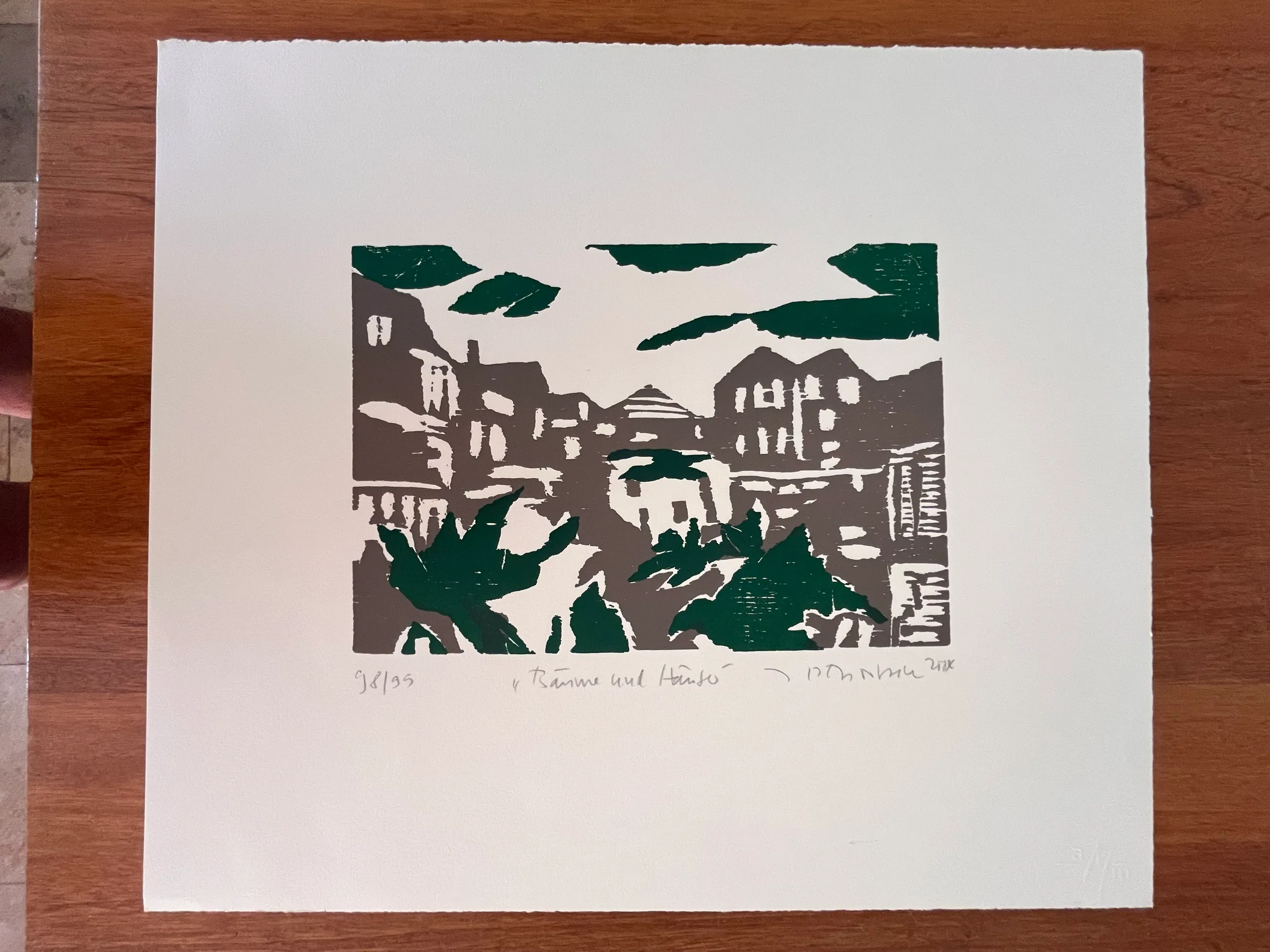 Jan Peter Thorbecke - Gesigneerde zeefdruk - 2004 - 98/99 kaufen? Bieten Sie von 20!