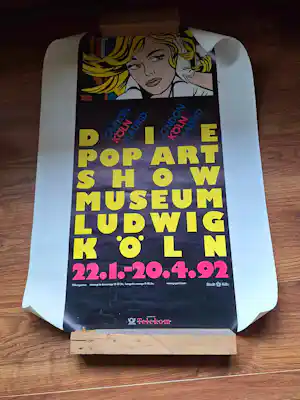 Roy Lichtenstein - affiche verkauft für € 20!