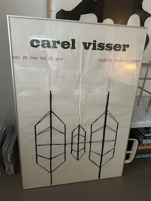 Carel Visser - Poster Stedelijk kopen? Bied vanaf 50!