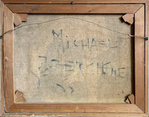 Michael Berkhemer - Dorpsrand in blauwen kaufen? Bieten Sie von 175!