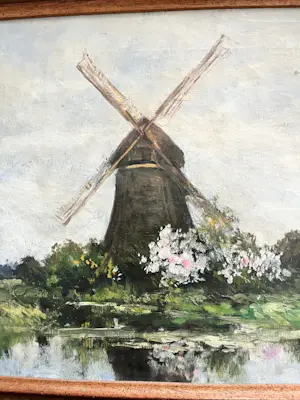 Egbert Schaap - Molen landschap kopen? Bied vanaf 100!