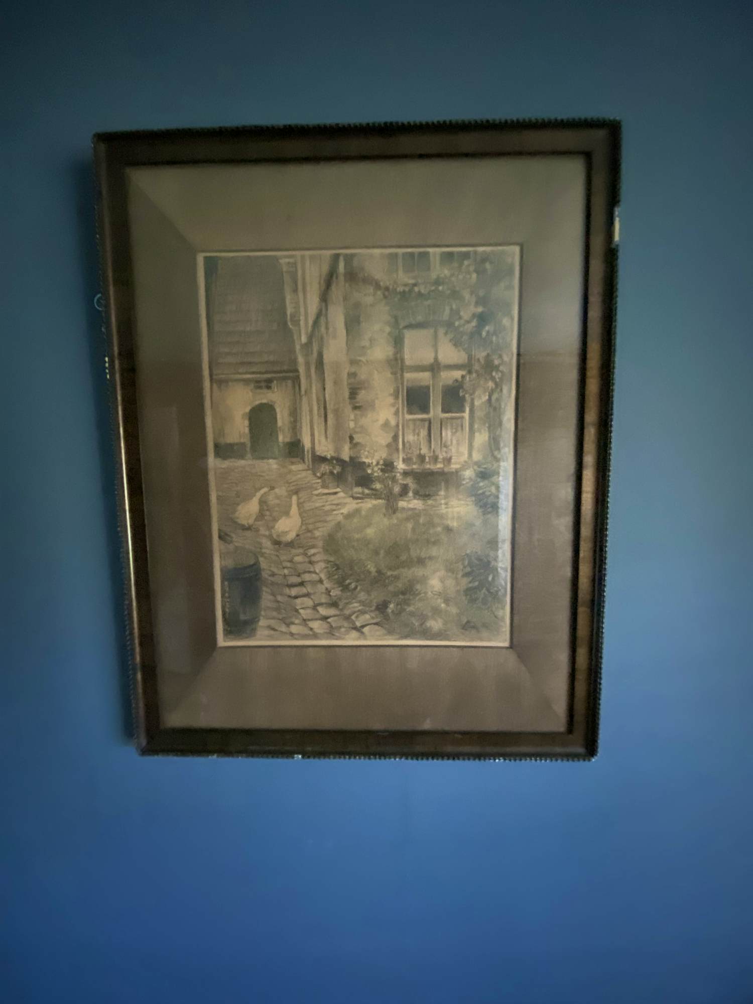 Theo Dijkwel - Potloodtekening dieren litho kopen? Bied vanaf 40!