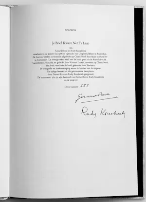 Gerard Reve - Je brief kwam net te laat kopen? Bied vanaf 50!