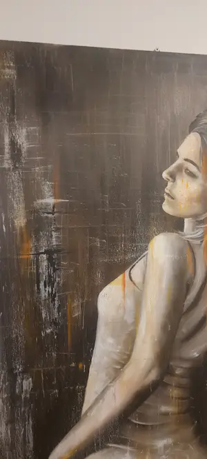 Niet of onleesbaar gesigneerd - Vrouw in nachtkleding kopen? Bied vanaf 1!