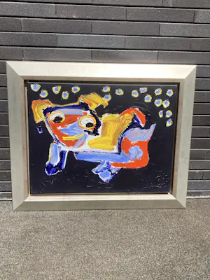 Hans Verschoor - smiling dog kopen? Bied vanaf 50!