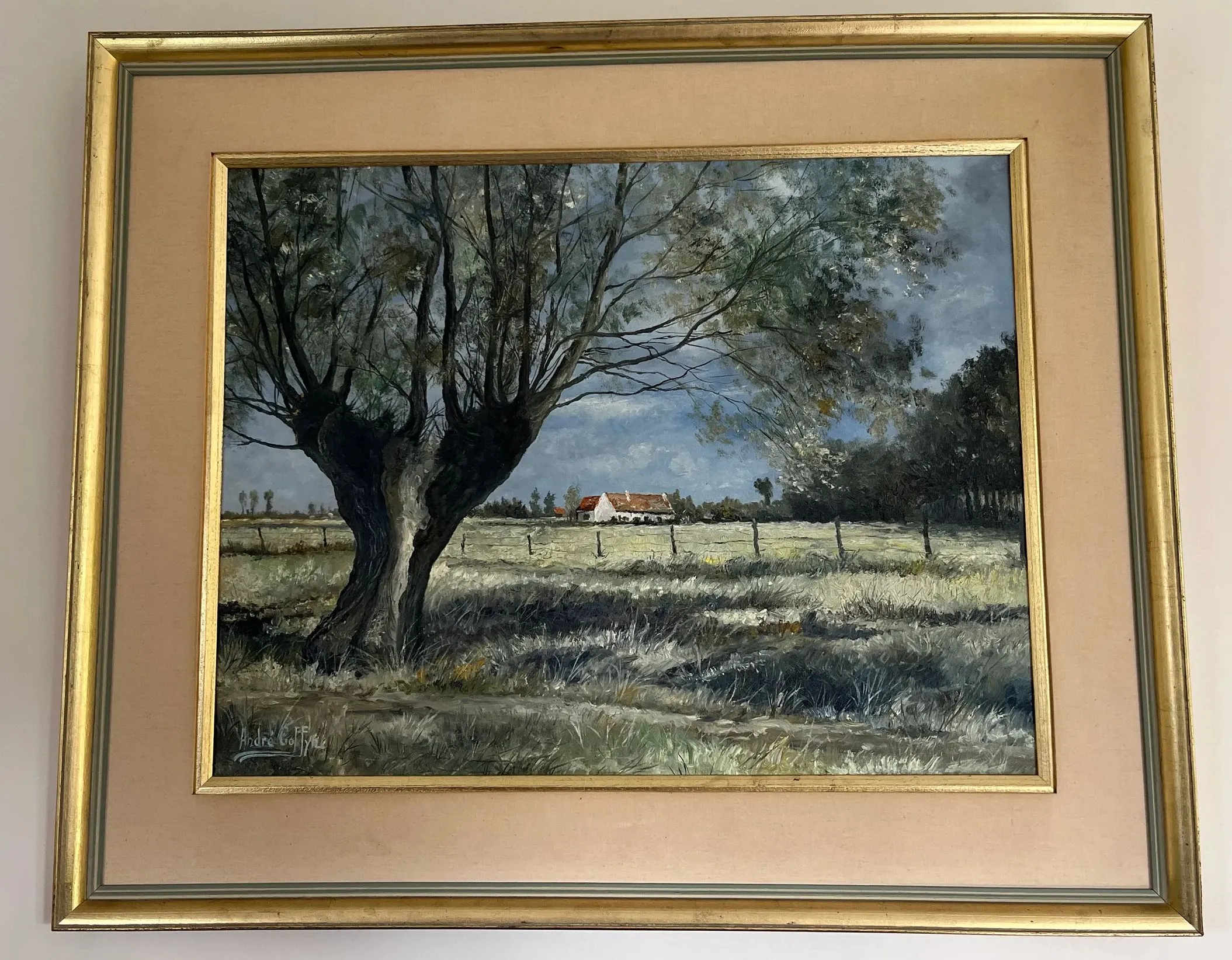 AcheterAndre Coffyn - Paysage à Koksijde? Enchérissez de 150!