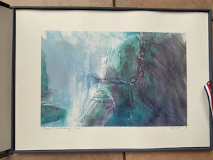 Neel Korteweg - Nederland als Delta; topografische impressies kopen? Bied vanaf 125!