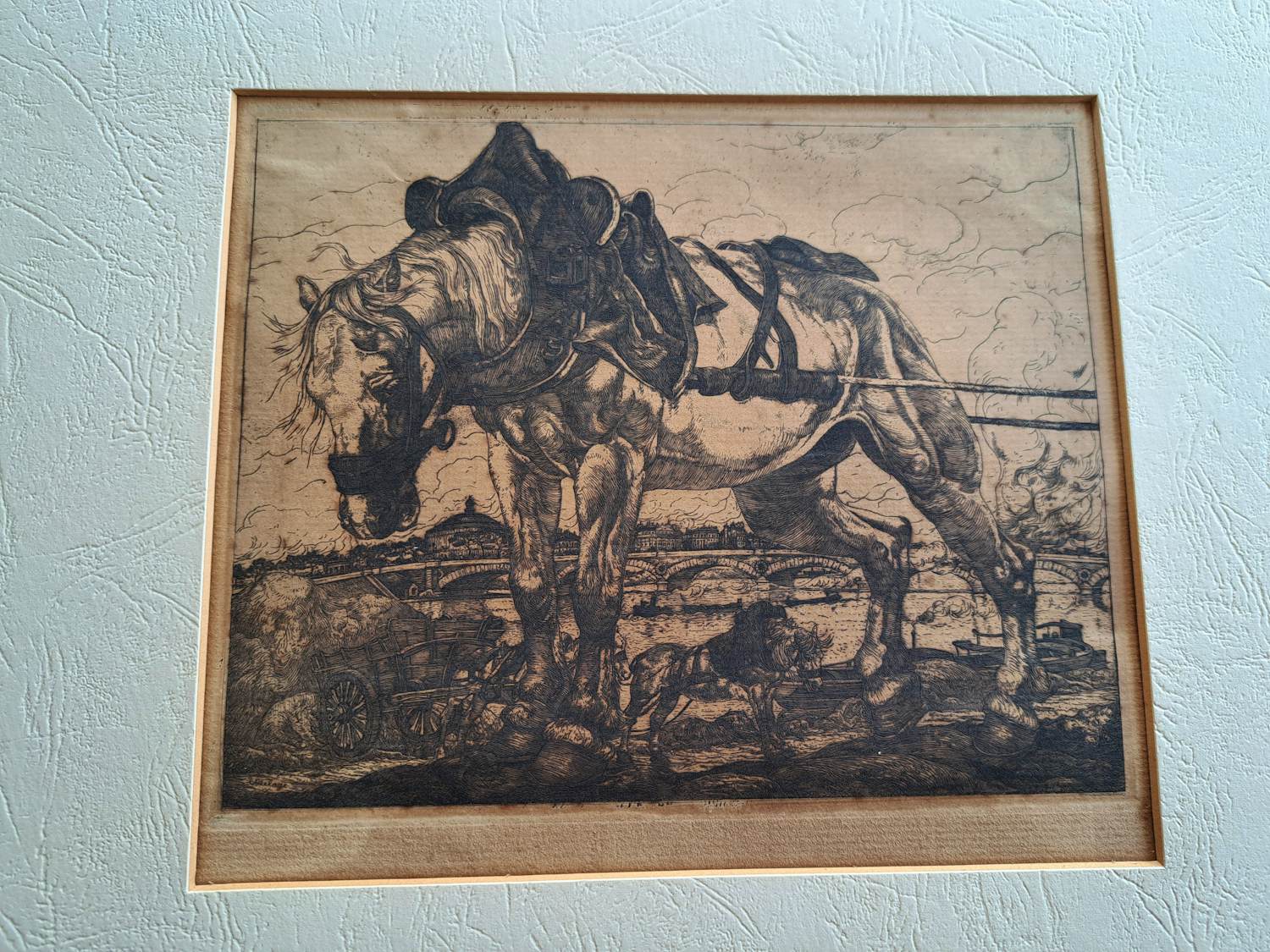 Pieter Dupont - Trekpaard bij de Seine in Parijs kopen? Bied vanaf 50!