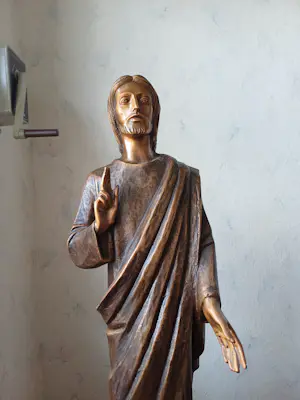 Brons (Onbekend) - Christus beeld kopen? Bied vanaf 350!