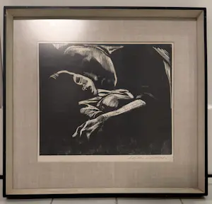 Kathe Kollwitz - Schlafende mit kind / Mother and Daughter kaufen? Bieten Sie von 3250!