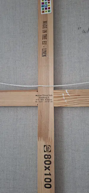 Dirck Nab - Het atelier van Norbert ('De lege stoel van Norbert') kopen? Bied vanaf 350!