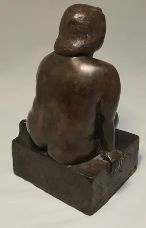 Theo van Krimpen - Zittend naakt kopen? Bied vanaf 100!