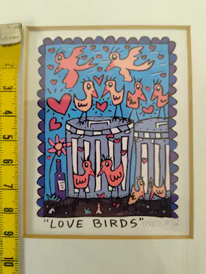 James Rizzi - Love Birds kopen? Bied vanaf 100!
