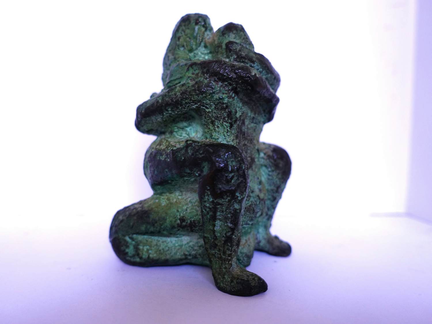 Cor Hund - (toegeschreven aan Cor Hund) "liefdeskoppel" in brons. kopen? Bied vanaf 60!