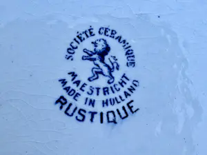 Societe Ceramique - Kaststel blauw/wit kopen? Bied vanaf 60!