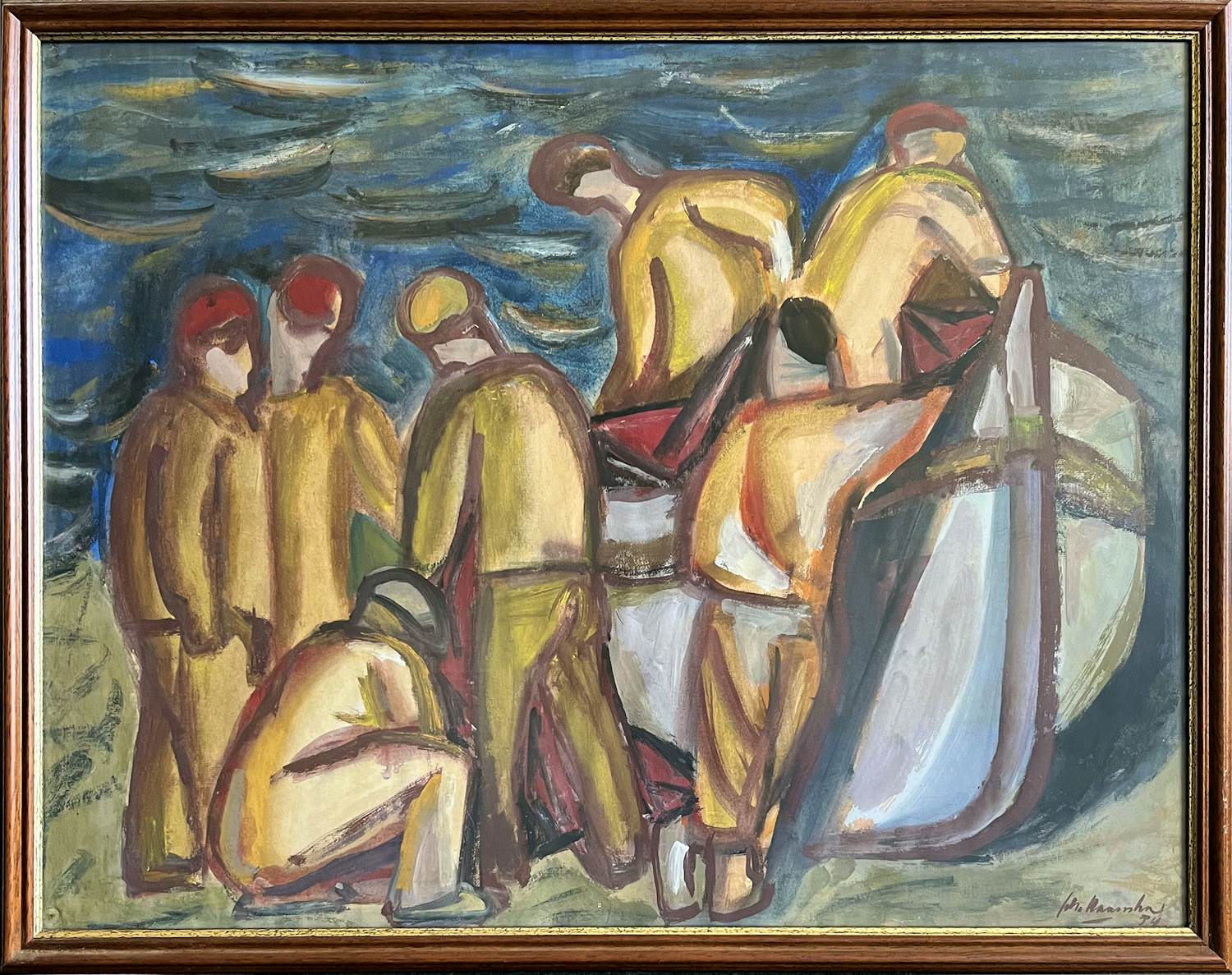 Buy Johan Haanstra - Vissers? Bid from 175!