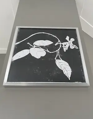 Andrea Veldman - Sinaasappelbloesem - Linosnede kopen? Bied vanaf 40!