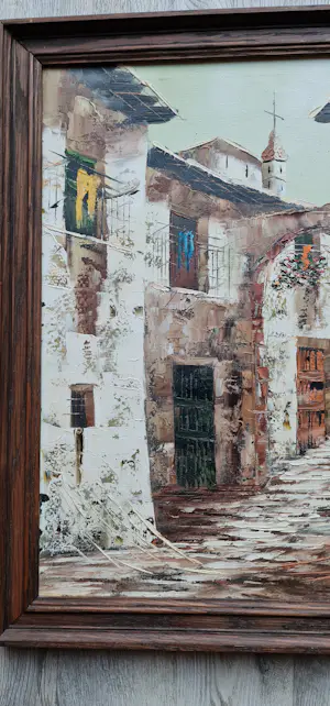 Gaston Castello - Spaans dorpsgezicht kopen? Bied vanaf 60!