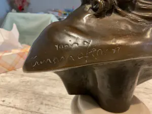 Grinam Niam - Bronzen buste van vrouw kopen? Bied vanaf 140!