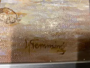 Albert Temming - Zandvoort aan zee - SChelpenvisser kopen? Bied vanaf 170!