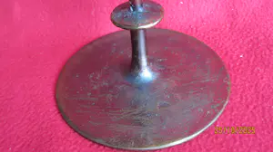 Brons (Onbekend) - Brutalistische kandelaar kopen? Bied vanaf 35!