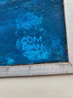 Pieter Compaan - Blauwe vlakken kopen? Bied vanaf 150!