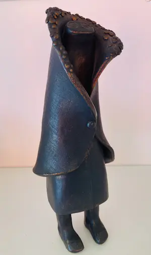 Keramiek overige - Uniek gesigneerd verbronsd beeldje kopen? Bied vanaf 35!