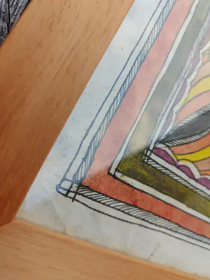 Onbekend - Authentiek gesigneerd Madhubani kunstwerk kopen? Bied vanaf 40!