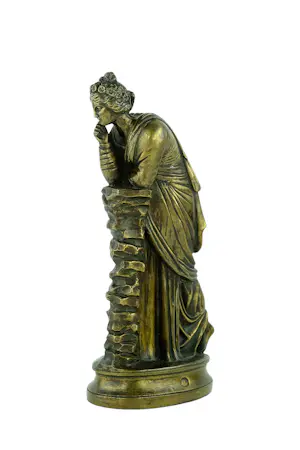 AcheterBrons (Onbekend) - Antiek bronzen beeld van Polyhymnia? Enchérissez de 375!