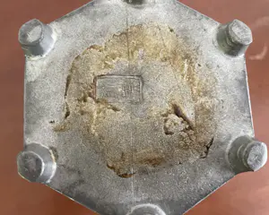 Onbekend - Antieke 19e eeuwse Chinees zeshoekige tinnen theebusje kopen? Bied vanaf 20!