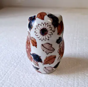 Keramiek overige - vintage Chinese Canton Imari geëmailleerde porseleinen uilenvogelfiguur kopen? Bied vanaf 20!