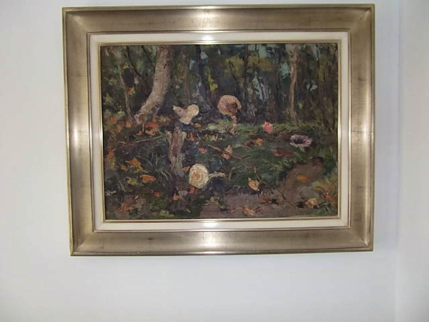 Albert Torie - Herfst bos met paddenstoelen kopen? Bied vanaf 150!