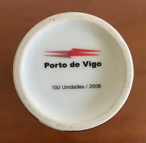 Onbekend - Porseleinen Design vaas - Haven van Vigo 100 jaar 2008 kopen? Bied vanaf 20!