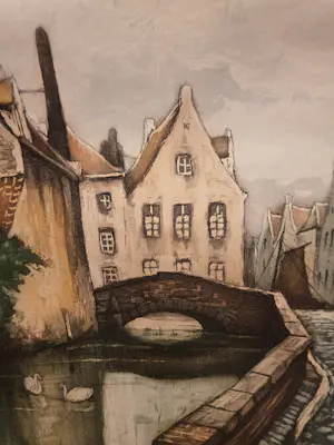 Onbekend - Ets Brugge "Quai Main d'Or" kopen? Bied vanaf 30!