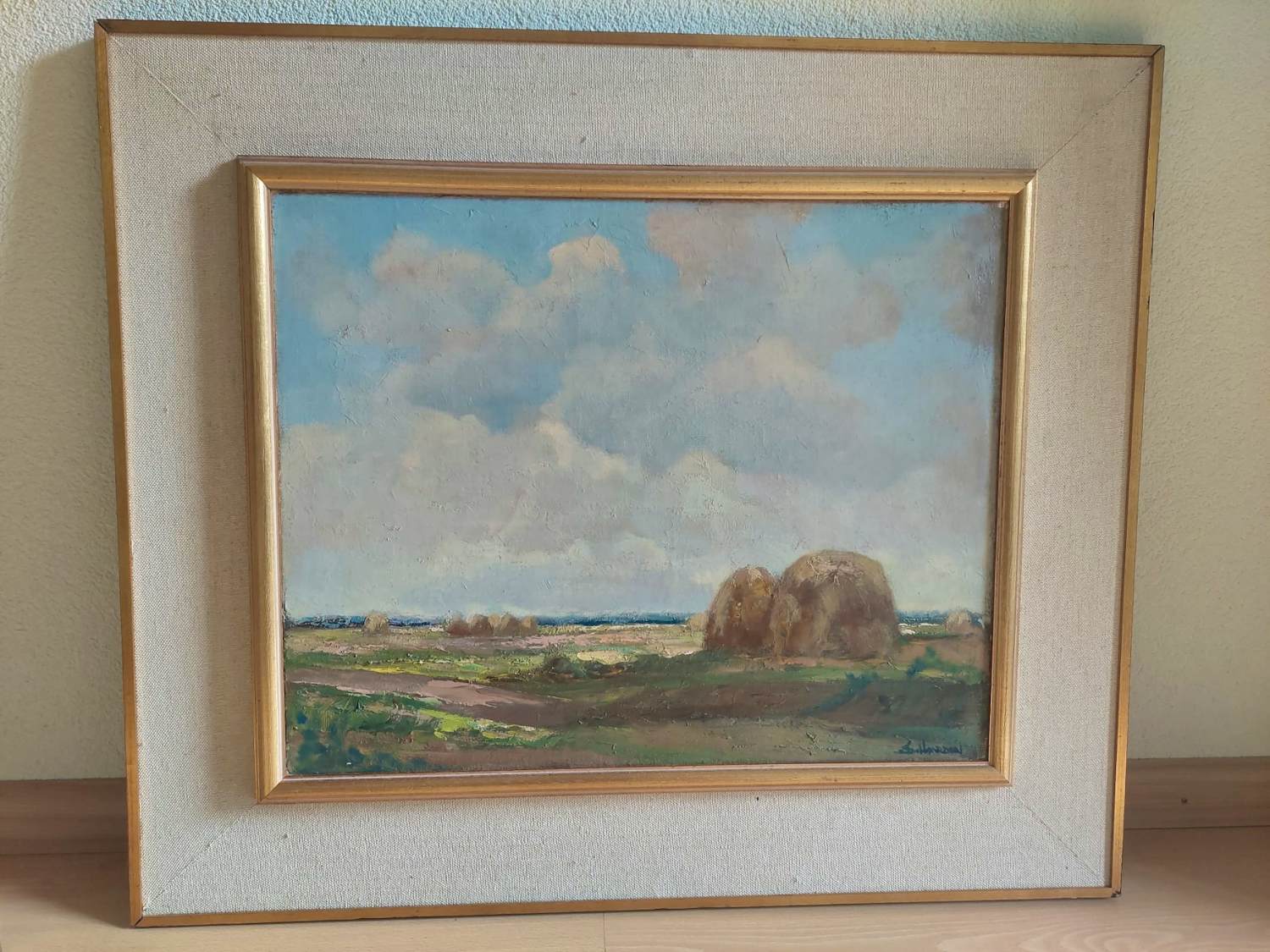 Isaac Naarden - Landschap verkocht voor € 150!