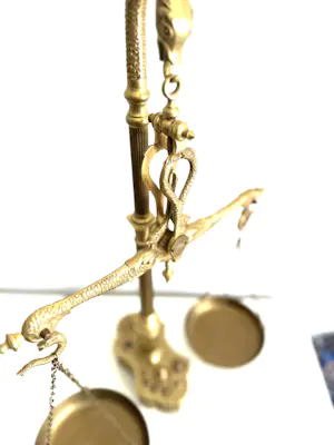 Niet of onleesbaar gesigneerd - Apothekers weegschaal kopen? Bied vanaf 1!