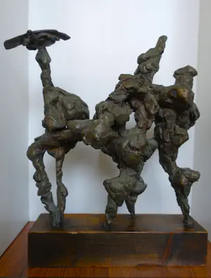 Brons (Onbekend) - "Abstracte figuren" in brons kopen? Bied vanaf 300!