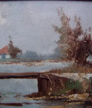 Onbekend - Polderlandschap kopen? Bied vanaf 20!