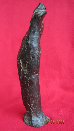 Brons (Onbekend) - Man en vrouw in de wind. kopen? Bied vanaf 150!