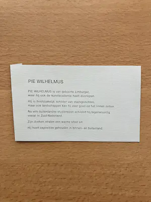 Pie Wilhelmus - Oliemolen te Heerlen kopen? Bied vanaf 100!