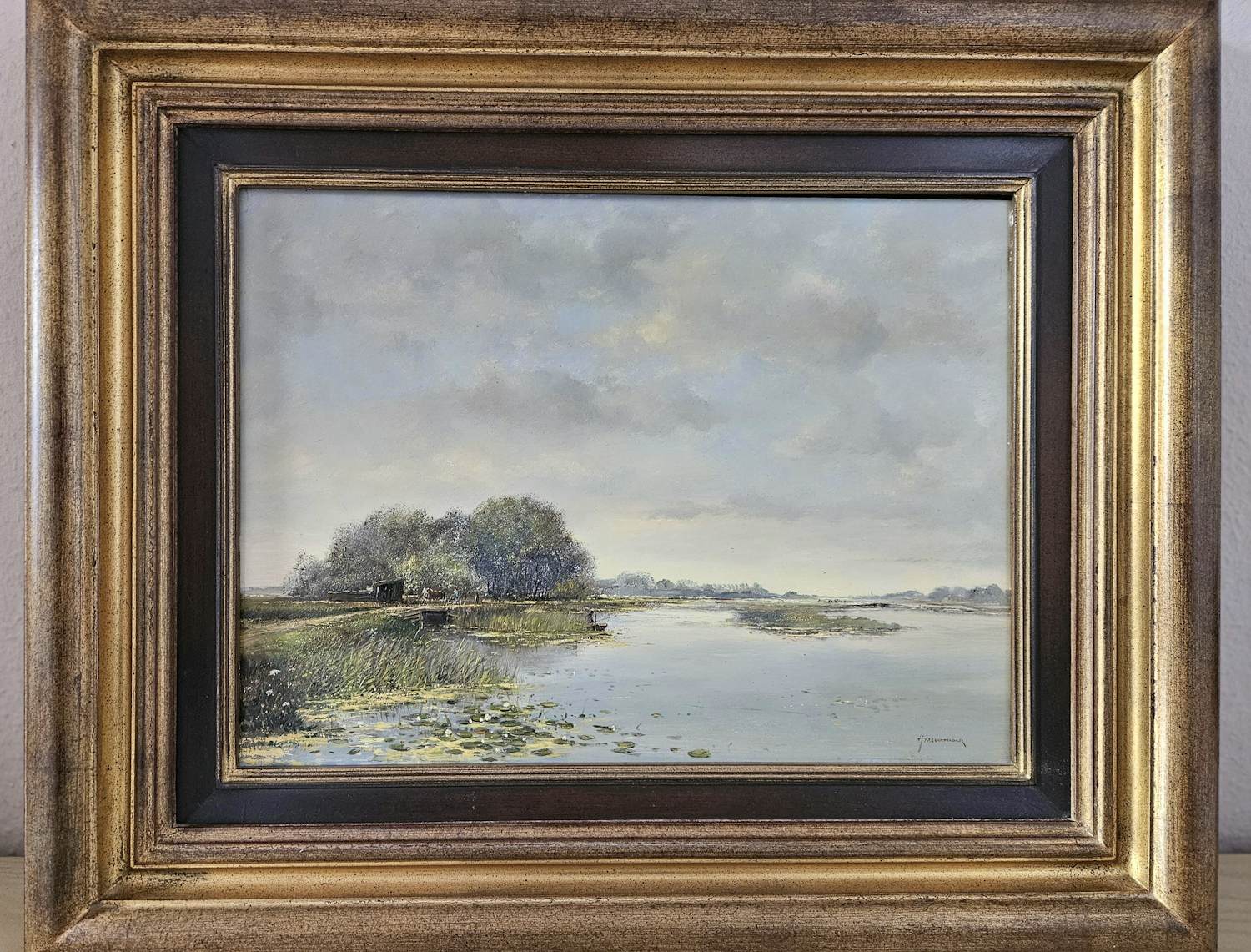 Fred Frauenfelder - Polderlandschap kopen? Bied vanaf 200!