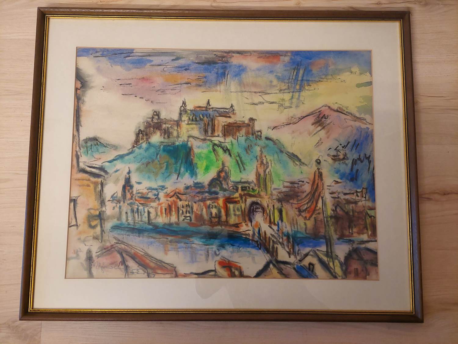 Wilhelm Zimolong - Salzburg met de brug kopen? Bied vanaf 100!