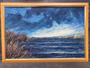 Peter van den Braken - Riet aan de waterkant. Het Wije Kortenhoof kopen? Bied vanaf 100!