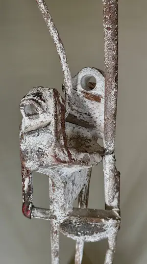 Lo van der Linden - Beeld in ijzer- Lo 97 kopen? Bied vanaf 550!