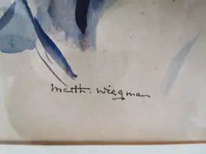 Matthieu Wiegman - Aquarel jongensportret kopen? Bied vanaf 175!