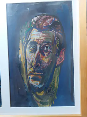 Pieter Defesche - Twee zelfportretten kopen? Bied vanaf 200!