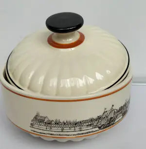 Plateelbakkerij Schoonhoven - Pot met deksel kopen? Bied vanaf 20!