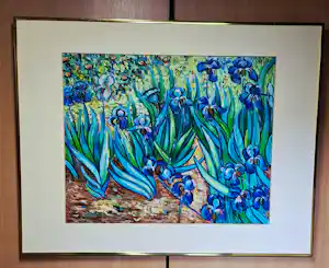 Onbekend - Hand geschilderd schilderij oilie op doek vendu pour 65€ !