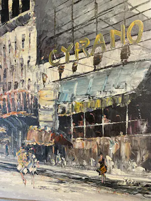 Randell Davey - Parijse straatscene kopen? Bied vanaf 150!
