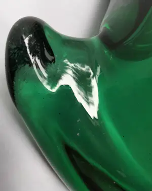 Murano Glas - Groene schaal jaren 60 kaufen? Bieten Sie von 20!